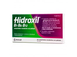 Imagen del producto Hidroxil b1-b6-b12 30 comprimidos